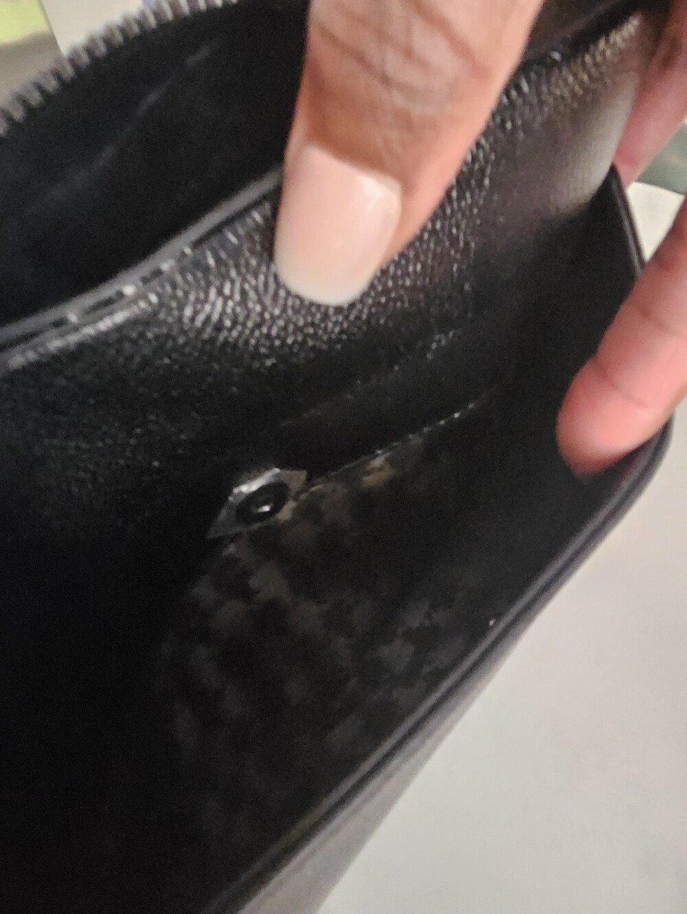 Karl Lagerfeld Black Crystal 'Karl' Crossbody - Picture 11 of 15
